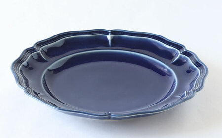 【波佐見焼】ombre de fleur プレートL アズール 2枚セット 食器 皿【翔芳窯】[FE369]