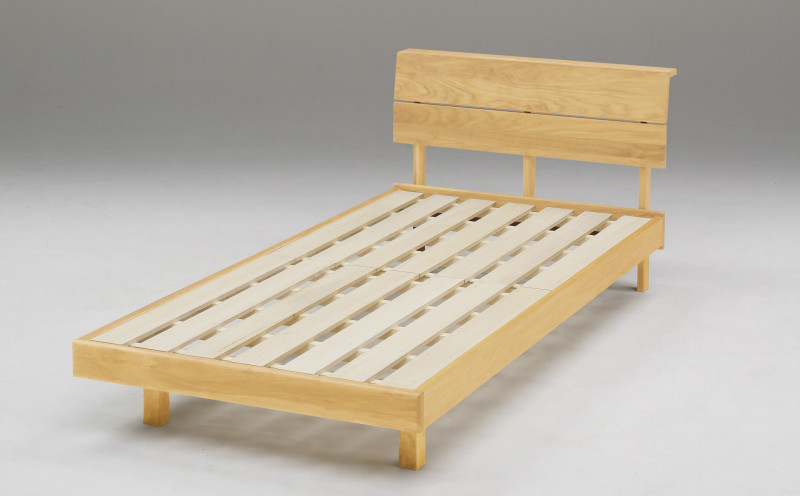 
ダブルベッドフレーム　ドルミレ　オーク材【N-014】
