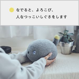 パナソニック ニコボ オナラや寝言も　思わず笑顔になるロボット（ストーングレー）｜ Panasonic ロボットNICOBO 電化製品 家電 プレゼント ギフト 新生活 一人暮らし