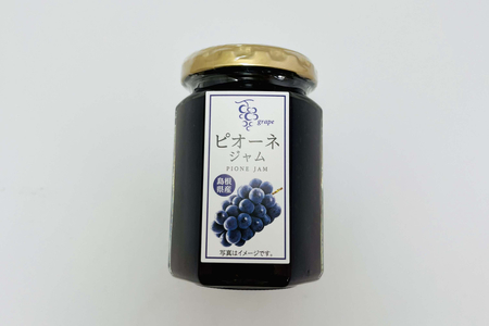 山陰浜田のピオーネジャム 木箱入り ジャム フルーツジャム ピオーネ ぶどう 3個 贈り物 贈答品 【032_2104】