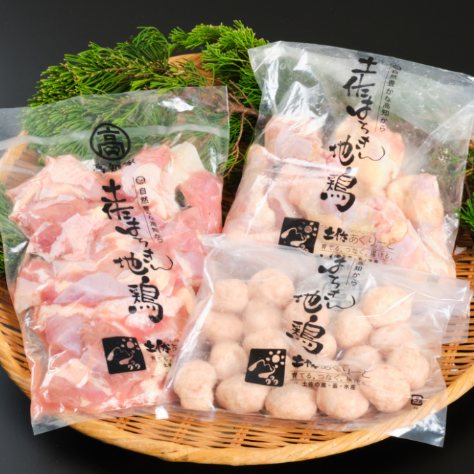 【約２〜３人前】室戸のはちきん地鶏鍋セット