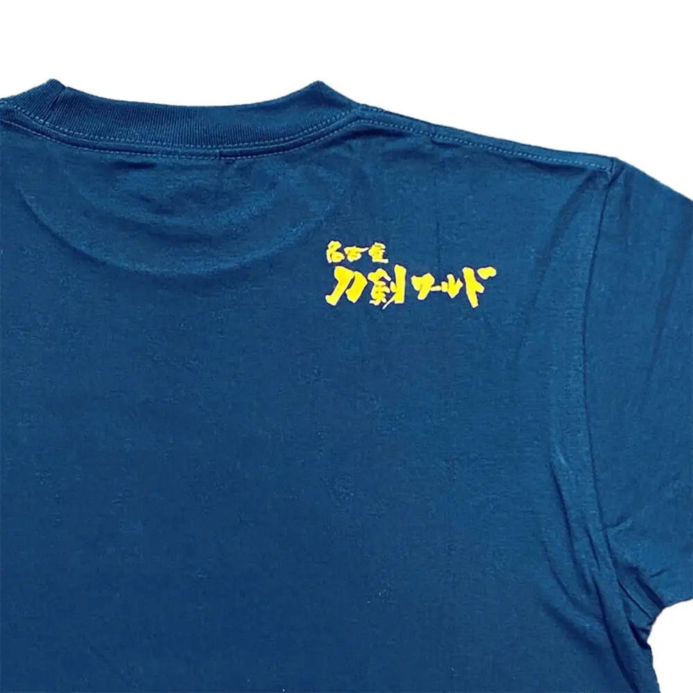 オリジナル【加藤清正Tシャツ】Lサイズ（ネイビー）／名古屋刀剣博物館