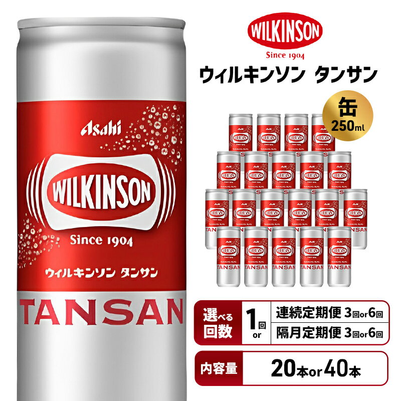 【ふるさと納税】【選べる！】ウィルキンソン タンサン 250ml缶 [ WILKINSON TANSAN 炭酸 炭酸水 強炭酸 缶 飲料 ]