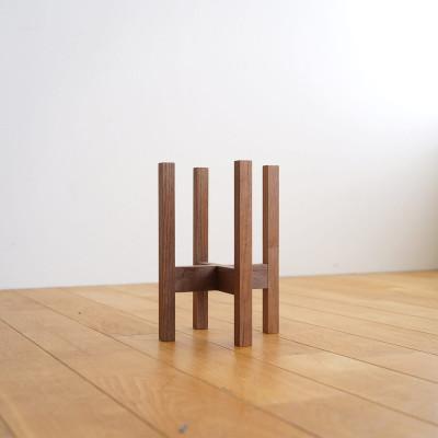 ふるさと納税 府中市 府中市の家具　 プランター・フラワースタンド Sサイズ　ウォールナット材