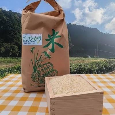 ふるさと納税 鏡野町 令和7年産　コシヒカリ　精米(5kg×1袋)　鏡野町入地区産