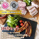 【ふるさと納税】 山中湖ハムの無添加HSB ふるさと納税 無添加 肉 ソーセージ ボンレスハム ベーコン 加工品 山梨県 富士河口湖町 送料無料 FAB036