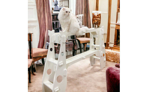 猫家具 キャットファニチャーシリーズ 猫の橋型ウォーク『キャットブリッジ』　※沖縄・離島への配送不可