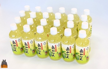～爽やかな柑橘ドリンク！～徳之島の島みかん350ml×24本 (ドリンク 果物 フルーツ シークニン 徳之島 奄美 鹿児島 美農里館 さわやか 酸味 美味しい )