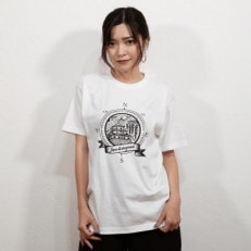 揖斐川町 マンホールTシャツ 白 Mサイズ