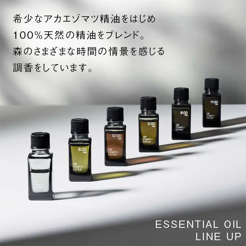 アカエゾマツ精油 11:00PM HOKKAIDO WOOD エッセンシャルオイル アロマフレグランス アカエゾマツ精油 天然 ギフト プレゼント 森林浴 北海道 F6S-500