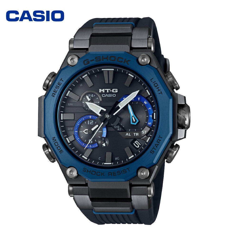 CASIO 腕時計 G-SHOCK MTG-B2000B-1A2JF時計 ウォッチ カシオ Gショック ジーショック メンズ 男性 電波 ソーラー アナログ ブルー 山形県 東根市