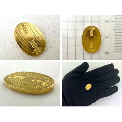 ふるさと納税 南アルプス市 純金(K24)製 開運ミニ小判 レプリカ Sサイズ |  | 02