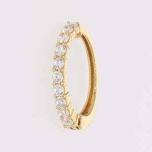 【ジュエリーの街、山梨県甲府市】ダイヤ0.40ct K18ピアリング　E4263Y