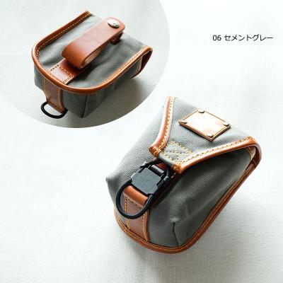 ふるさと納税 東大阪市 木の庄帆布 スコープケース SCOPE CASE 小物入れ【セメントグレー】
