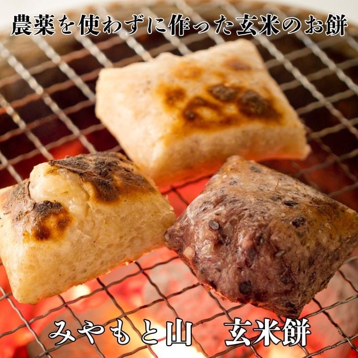 
            農薬を使わずに作った玄米100％の玄米餅 ／ 餅 もち モチお餅 おもち 玄米 玄米餅 玄米もち 切り餅 6パック 12パック みやもと山 千葉県 匝瑳市 送料無料
          