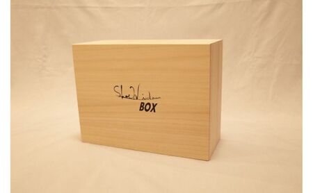 木製スニーカーBOX スリーブ付き ハイタイプ 桐材 ShoewindowBOX 名張市