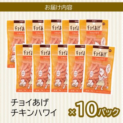 ふるさと納税 海陽町 《10パック》チキンハワイ(50g×10P)チョイあげ犬のおやつ(チャック付き)WNW32 |  | 02