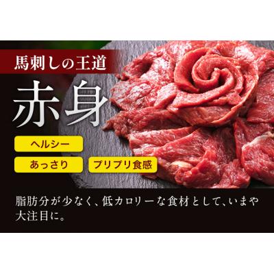 ふるさと納税 氷川町 馬刺し 国産 馬刺し 赤身 馬刺し 500g 【純国産熊本肥育】 生食用 冷凍 |  | 01