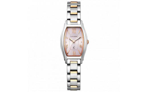 【期間限定(12/26～1/31)寄附額】シチズン腕時計 XC(クロスシー) EW5544-51W エコドライブ ソーラー 防水 レディース 時計  松村時計店 岩手県 北上市 Q0135