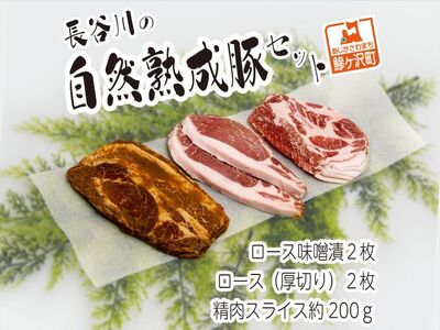 熟成豚肉セット 長谷川の自然熟成豚 味噌漬け ロース 熟成豚肉セット