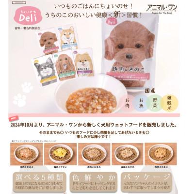 ふるさと納税 玉名市 【ふるさと納税】ちょいのせDeli 5種×各4袋セット【犬用フード】(玉名市)