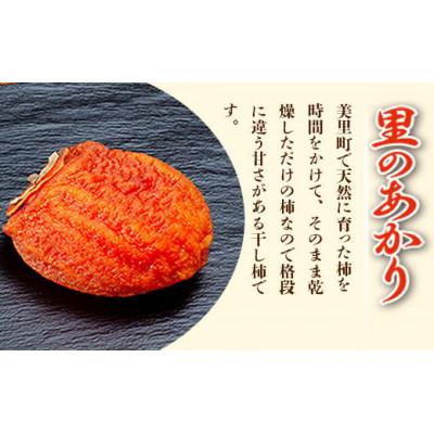 ふるさと納税 美里町 美里町産の干し柿 里のあかりと柿の三千段詰め合わせセット |  | 01