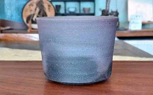 【 無双窯元 】 炭化ロックグラス （ 陶器 ） 食器 陶土 陶器 炭化 ロックグラス グラス 遠赤効果 晩酌 食事 日本製 国産 福岡県産