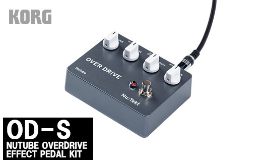 
【コルグ】NUTUBE OVERDRIVE EFFECT PEDAL KIT 「OD-S」　【11218-0703】
