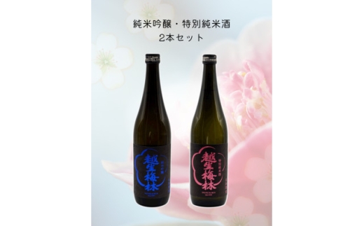 越生梅林 純米吟醸・特別純米酒　720ml 2本セット【1419116】