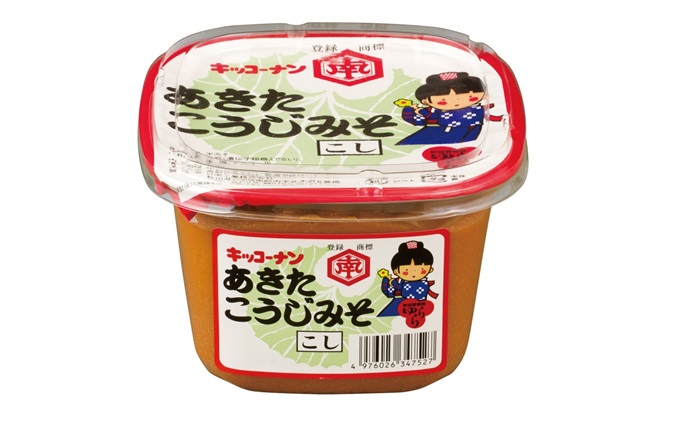 あきたこうじ味噌（こし）3kg（750g×4個 みそ 5000円）