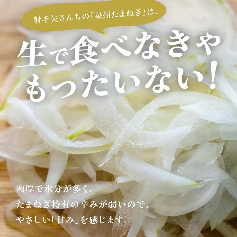 【先行予約】射手矢さんちの泉州たまねぎ 5kgとドレッシング 500ml×1本
