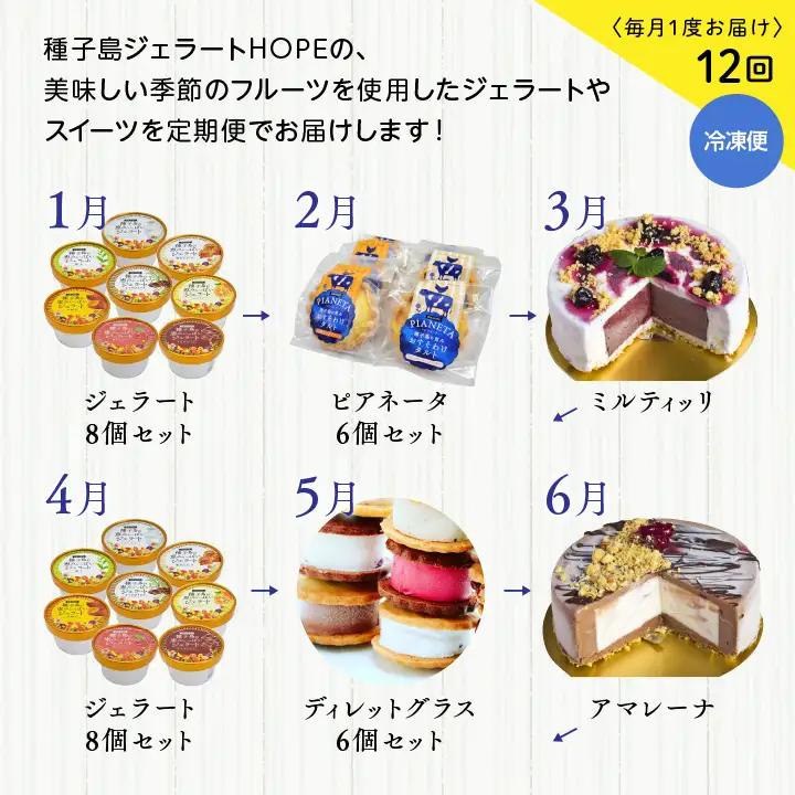 ジェラート定期便12回