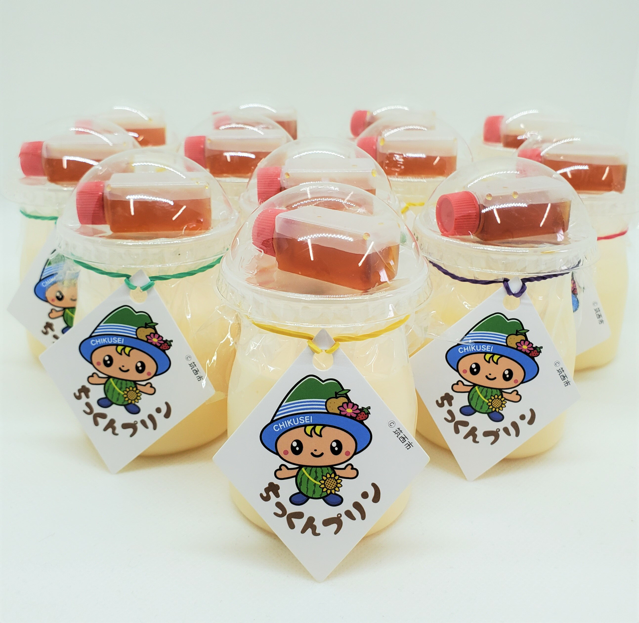 【ふるさと納税】 プリン 95g 12個 セット ぷりん スイーツ お菓子 卵 牛乳 甘い なめらか カラメル 冷蔵 ちっくん オリジナル 道の駅 グランテラス 筑西 平飼い 茨城 関東