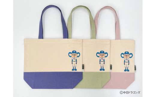 【秋の大感謝祭開催中！飛騨牛が抽選で当たる】【中日ドラゴンズとのコラボアイテム】のこり染×ドアラトートバッグ（全身ドアラデザイン）　あずき