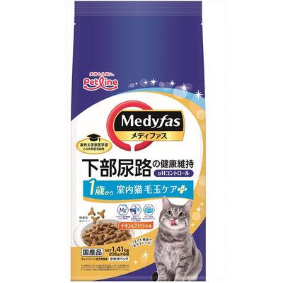 ふるさと納税 多治見市 【最短当日発送】メディファス 毛玉ケア+ 室内猫 1歳〜 1.41kg(235g×6袋)