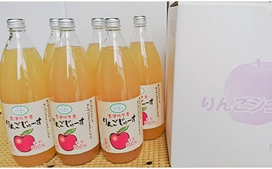 16-G りんごジュース 相良農場 品種違いの味が楽しめる大瓶6本セット