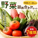 【ふるさと納税】【コロナ緊急支援品】野菜 7種類 詰め合わせセット(特製ポン酢付) 新鮮 旬 春 おまかせ 5000円 故郷納税 送料無料 rk002