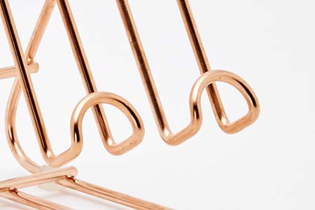 [ハナウタ] おしゃれなステンレス製キッチン用品 キッチンスタンド ローズゴールド 燕三条製 【013P026】