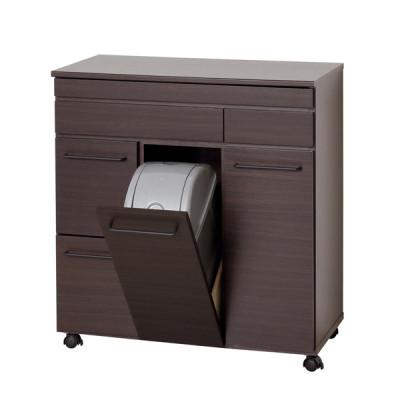 ふるさと納税 海南市 スライド棚付きダストボックス4D　ブラウン |  | 03