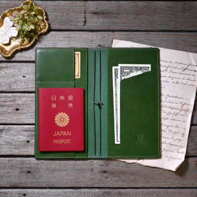 ふるさと納税 長浜市 本革トラベラーズノート レギュラーサイズ対応パスポートケース【コニャック(琥珀色)】 |  | 01