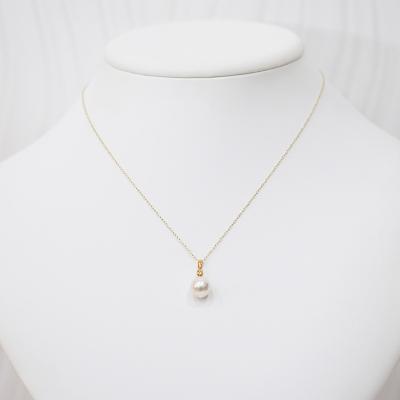 ふるさと納税 天草市 あこや真珠 ネックレス 8mm - 8.5mm ホワイトピンク K18 K14 _S101-498 |  | 02