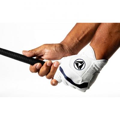 ふるさと納税 綾川町 ゴルフグローブ「HYBRID」3枚セット Sサイズ ネイビー[54017007]