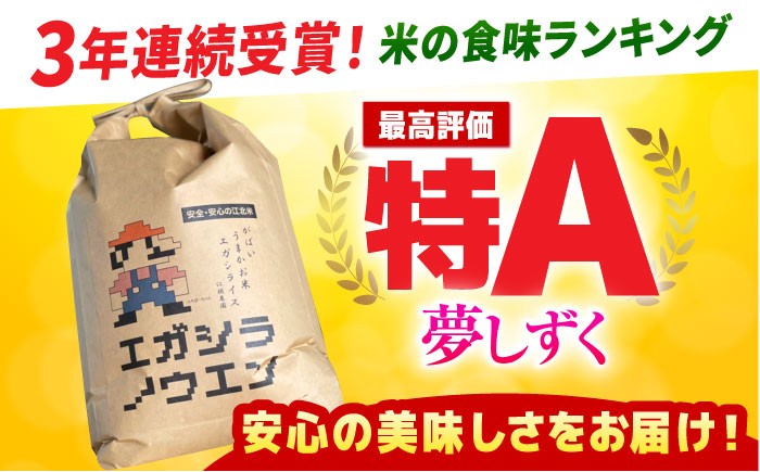 がばいうまかエガシライス ( 夢しずく ) 玄米 10kg ( 5kg×2袋 )