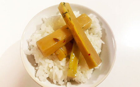 国産たたらば極太メンマ 100ｇ×3袋 ラーメン おつまみ 珍味 惣菜 おかず お取り寄せ セット売り ギフト おすすめ 島根県雲南市/奥出雲マザーズ[AIDP002]