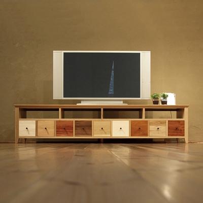 ふるさと納税 大川市 テレビボード　TONGARI　9wood-na　198cm　大川市　WAプラス