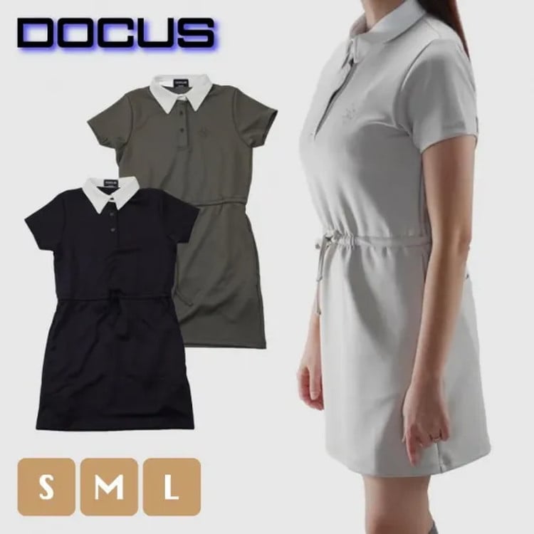 
            ゴルフレディースウェア Shirts Onepiese DCL25S014｜ゴルフ golf ゴルフ用品 スポーツ スポーツ用品 DOCUS ドゥーカス ギフト 贈答 景品 茨城県 古河市_FW17
          