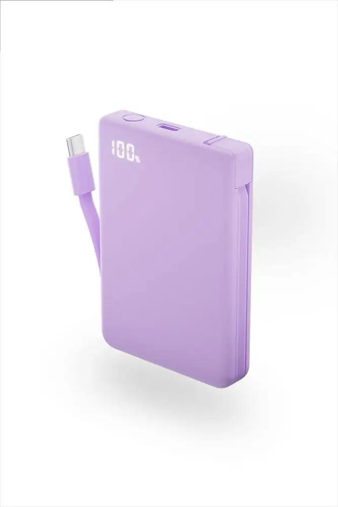 CIO モバイルバッテリー 5000mAh Mate Powerbank 002 エアリーパープル [3360]