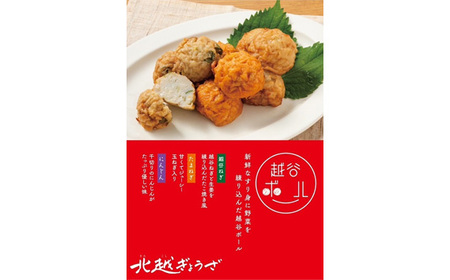 No.246 おつまみセット（越谷ボール3種類、越谷ねぎ餃子20個）