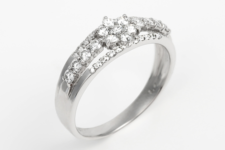 プラチナ ダイヤ リング 0.45CT R3363DI-P NSAN008