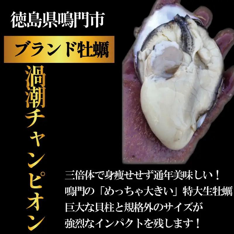 【9月～12月まで発送】渦潮チャンピオン 牡蠣 12個